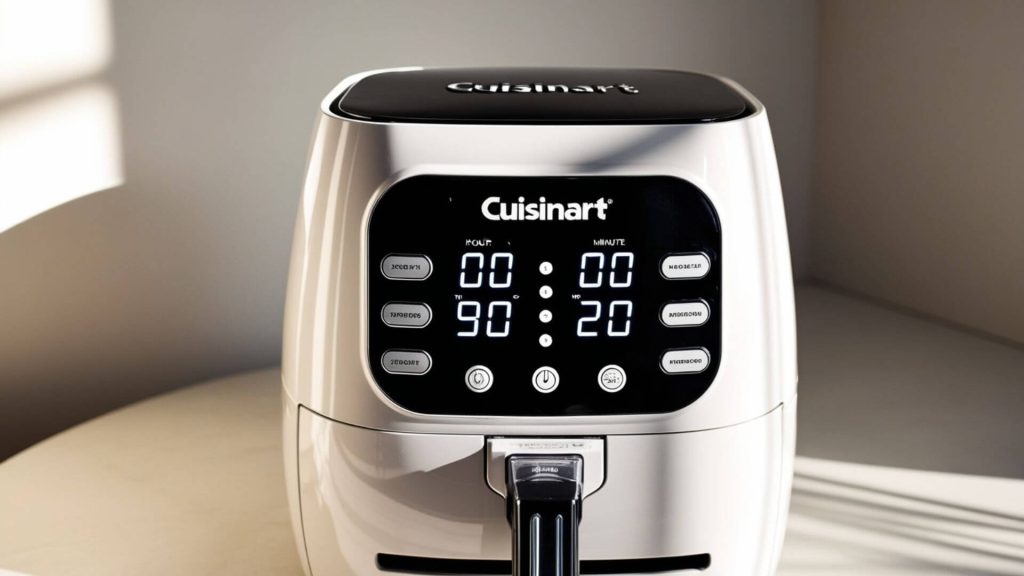 how to change time on cuisinart air fryer