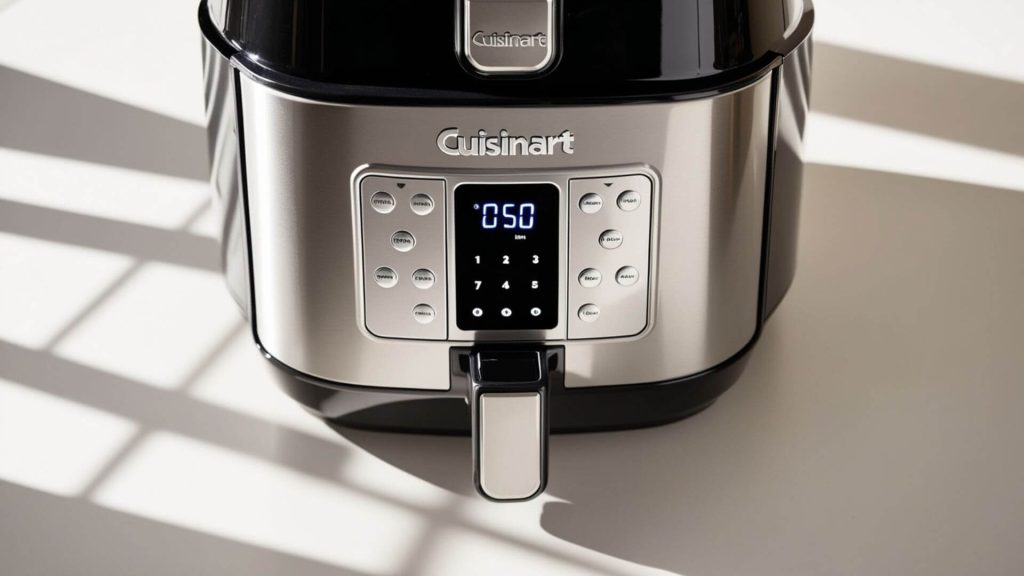 how to change time on cuisinart air fryer