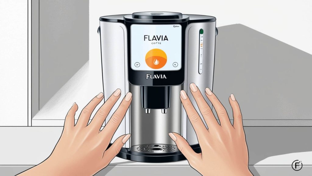 how to open flavia coffee maker