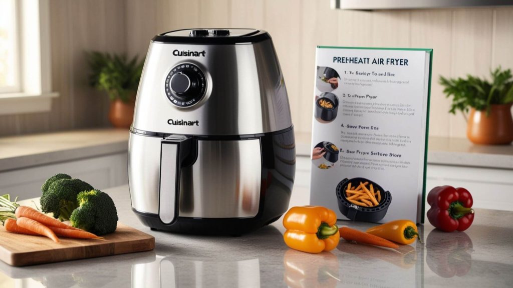 how to preheat cuisinart air fryer