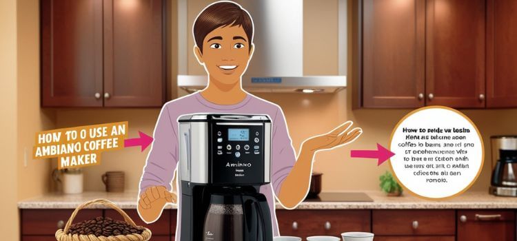 how to use ambiano coffee maker