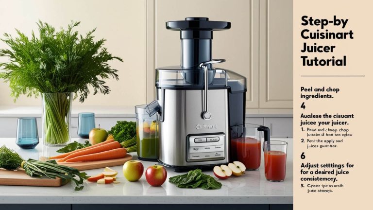 how to use cuisinart juicer