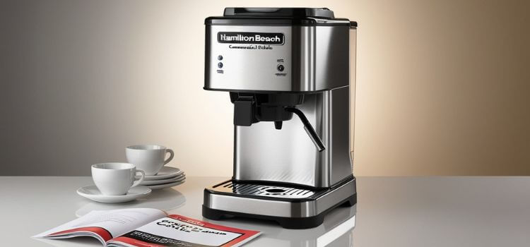 how to use hamilton beach commercial coffee maker